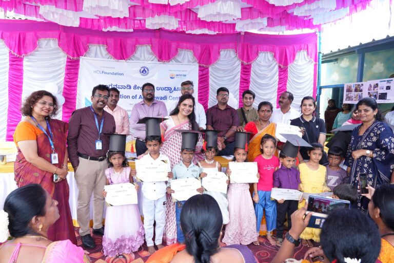 7 Years of Impact: 45 Anganwadi Centres refurbished benefiting over 3,000 children