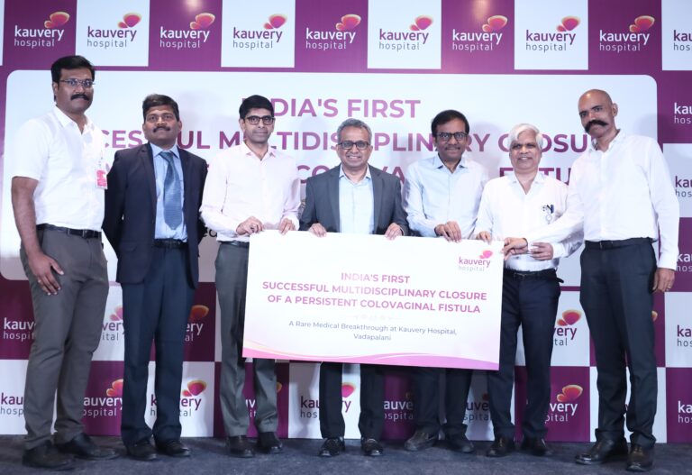 Kauvery Hospital, Vadapalani successfully treats complex persistent fistula through innovative multidisciplinary team approach