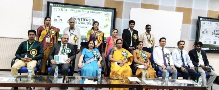 SRM College of Pharmacy Hosts Two-Day National Pharmaceutical Conference