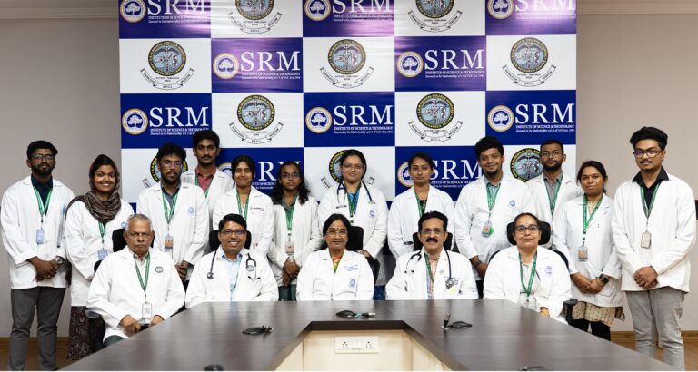 58 Students from SRM Medical College Selected for Union Government Research Programmes and Grants