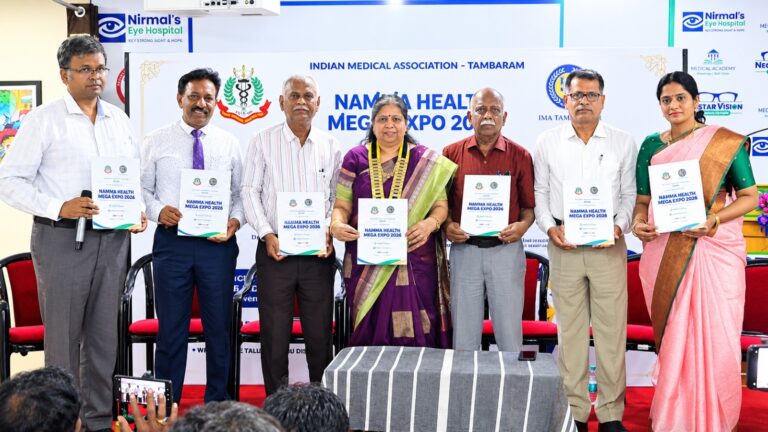 IMA Tambaram to Organise Namma Health Mega Expo 2026, Featuring 26 Themed Medical Pavilions